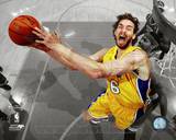 Pau Gasol Game Seven of the 2010 NBA Finals Spotlight Action (37) Photo