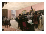 Une séance du jury de peinture au Salon des Artistes français (1883 ?) Lámina giclée por Henri Gervex