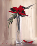 Les Fleurs Rouges I Plakaty autor Olivier Tramoni Les Fleurs Rouges I Plakaty autor Olivier Tramoni