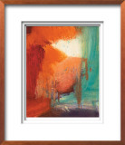 Abstracted Fruit XVII Limited Edition Framed Print by Sylvia Angeli