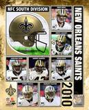 2010 New Orlenas Saints Team Composite Photo 2010 New Orlenas Saints Team Composite Photo