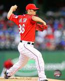 C.J. Wilson 2010 Action Photo