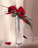Les Fleurs Rouges II Art par Olivier Tramoni
