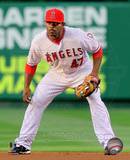 Howie Kendrick 2010 Action Fotografía