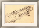 Lying Nude Posters by Edgar Degas
