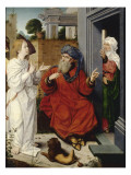 Abraham, Sarah et l'Ange reproduction procédé giclée par Jan Provost