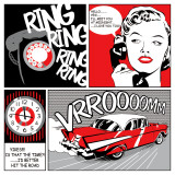 Comic Strip I Affiches par Tom Frazier