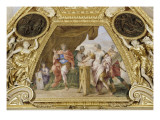 Appartements d'été de la reine Anne d'Autriche : Grand Cabinet de la Reine Giclee Print by Giovanni Francesco Romanelli