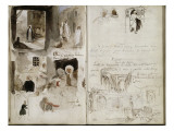 Album d'Afrique du Nord et d'Espagne Reproduction procédé giclée par Eugene Delacroix