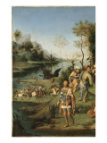 Allégorie à la cour d'Isabelle d'Este Lámina giclée por Lorenzo Costa