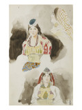 Album de voyage au Maroc, Espagne, Algérie Reproduction procédé giclée par Eugene Delacroix