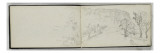 Album of the Pyrenees: Val D'Ossau and Bridge Louvie Giclee Print by Eugene Delacroix