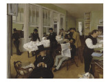 Un bureau de coton à la Nouvelle-Orléans Lámina giclée por Edgar Degas Un bureau de coton à la Nouvelle-Orléans Lámina giclée por Edgar Degas
