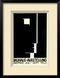Bauhaus Asstellung-Profile Limited Edition Framed Print by Bayer 
