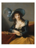 Antoinette-Elisabeth-Marie d'Aguesseau, comtesse de Ségur (1756-1828) Giclée-Druck von Elisabeth Louise Vigée-LeBrun