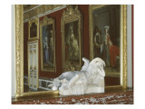 Antechamber of the Great Cover Queen: the Fireplace Giclee Print