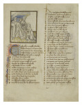 "Le Chemin de longue estude et Mutacion de Fortune "  par Christine de Pisan Reproduction procédé giclée