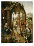 Adoration des Mages Giclee-trykk av Jan Beer