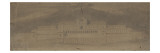 Un Hospice sur une des hautes montagnes des Alpes : façade principale, élévation Giclee Print by Marcellin Varcollier