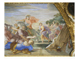 Appartements d'été de la reine Anne d'Autriche : Grand Cabinet de la Reine Giclee Print by Giovanni Francesco Romanelli