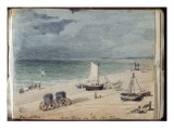 Album: Plage de Brighton reproduction procédé giclée par John Constable