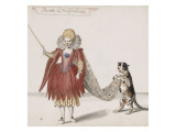 Album;Ballet des Fées de la forêt de Saint Germain ; "Perrette la Hazardeuse" et un chat Giclee Print by Daniel Rabel
