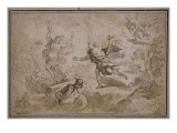 Apollon et Daphné reproduction procédé giclée par Luca Giordano
