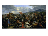 Alexandre le Grand, vainqueur de Darius à la bataille d'Arbelles (331 av. J.-C.) Giclee Print by Jacques Courtois