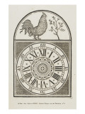 Cadran d'horloge Lámina giclée Cadran d'horloge Lámina giclée