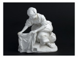 "La Blanchisseuse" Giclée-Druck von Etienne Maurice Falconet