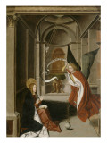 Annonciation Reproduction procédé giclée par Josse Lieferinxe
