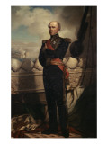 Amiral Charles Baudin (1784-1854) Lámina giclée por Charles Landelle