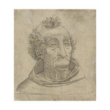 Un religieux reproduction procédé giclée par Leonardo da Vinci 