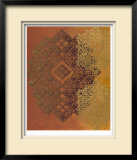 Golden Henna I Limited Edition Framed Print by Chariklia Zarris
