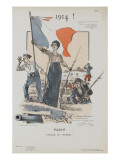 1914 ! Lámina giclée 1914 ! Lámina giclée