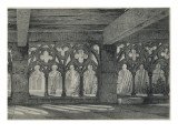 Cloître du Collège de Cluny Giclee Print by Charles Regnier