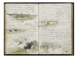 Album d'Afrique du Nord et d'Espagne Lámina giclée por Eugene Delacroix Album d'Afrique du Nord et d'Espagne Lámina giclée por Eugene Delacroix