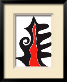 Composition II Limited Edition Framed Print by Alexander Calder
