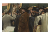 Une séance du jury de peinture au Salon des Artistes français (1883 ) reproduction procédé giclée par Henri Gervex