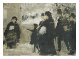 La Toussaint Giclee Print by Emile Friant