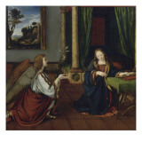 L'Annonciation Giclée-Druck von Andrea Solario