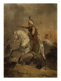 Un mameluck Giclée-Druck von Horace Vernet