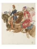 Album Afrique Giclee Print by Denis Auguste Marie Raffet