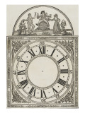 Cadran d'horloge Lámina giclée Cadran d'horloge Lámina giclée