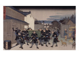 Acte X reproduction procédé giclée par Ando Hiroshige