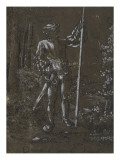 Un lansquenet reproduction procédé giclée par Albrecht Altdorfer