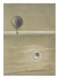 Voyage aérien de MM. Albert et Gaston Tissandier, 16 Février 1873 Giclee Print by Albert Tissandier