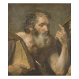 Un Philosophe Giclee Print by Jacques-Louis David