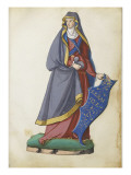 Recueil de peintures du 16e siècle, représentant trente femmes de divers pays. Lámina giclée Recueil de peintures du 16e siècle, représentant trente femmes de divers pays. Lámina giclée