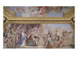 Appartements d'été de la reine Anne d'Autriche : Grand Cabinet de la Reine Giclee Print by Giovanni Francesco Romanelli